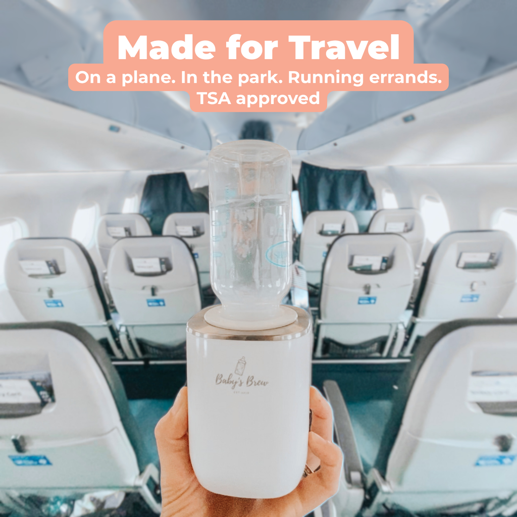 Baby's Brew 3.0 Portable Bottle Warmer Pro – Fast, Cordless & Travel-Ready