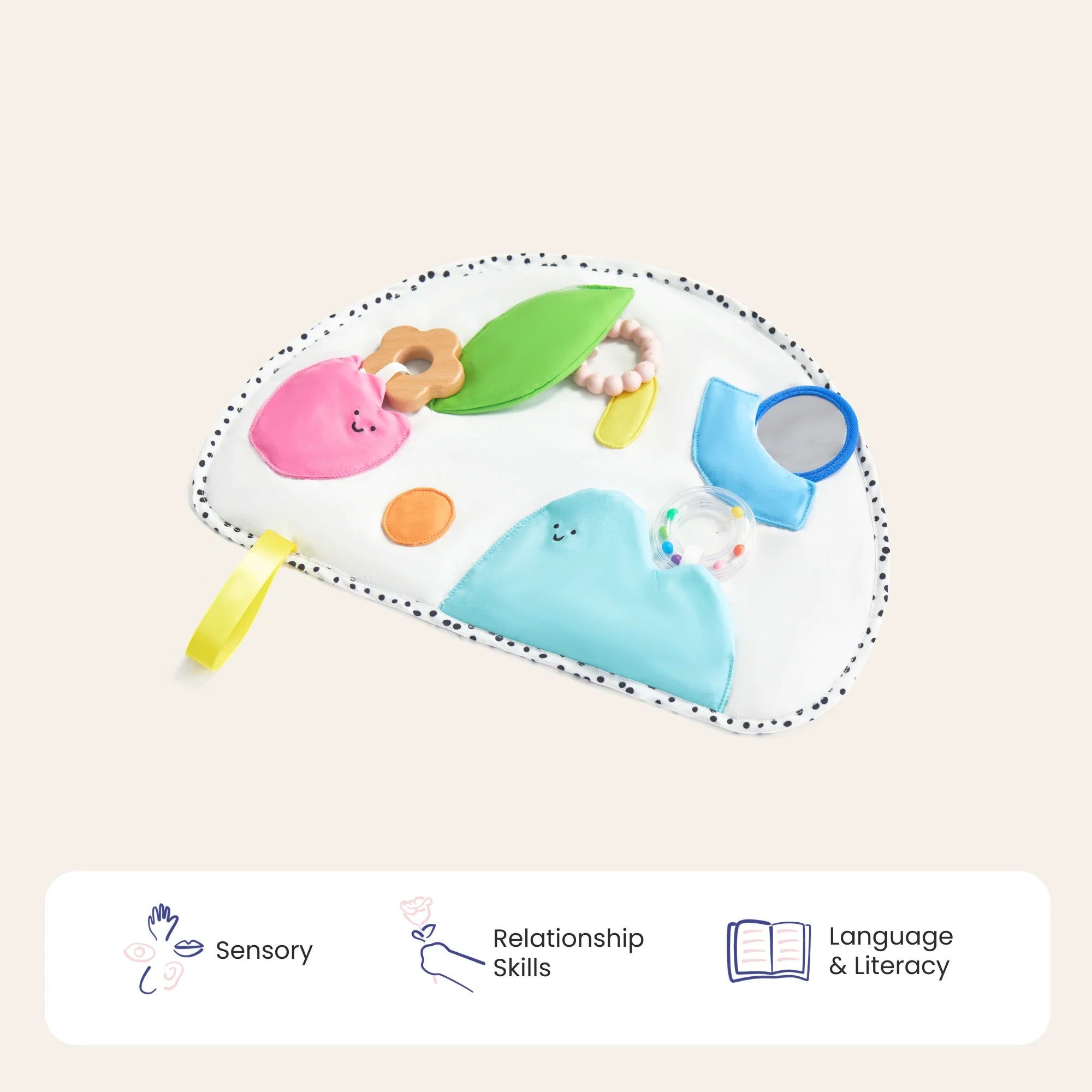 Tiny Land® Montessori Baby Sensory Set – Newborn Toys 0–3 Months