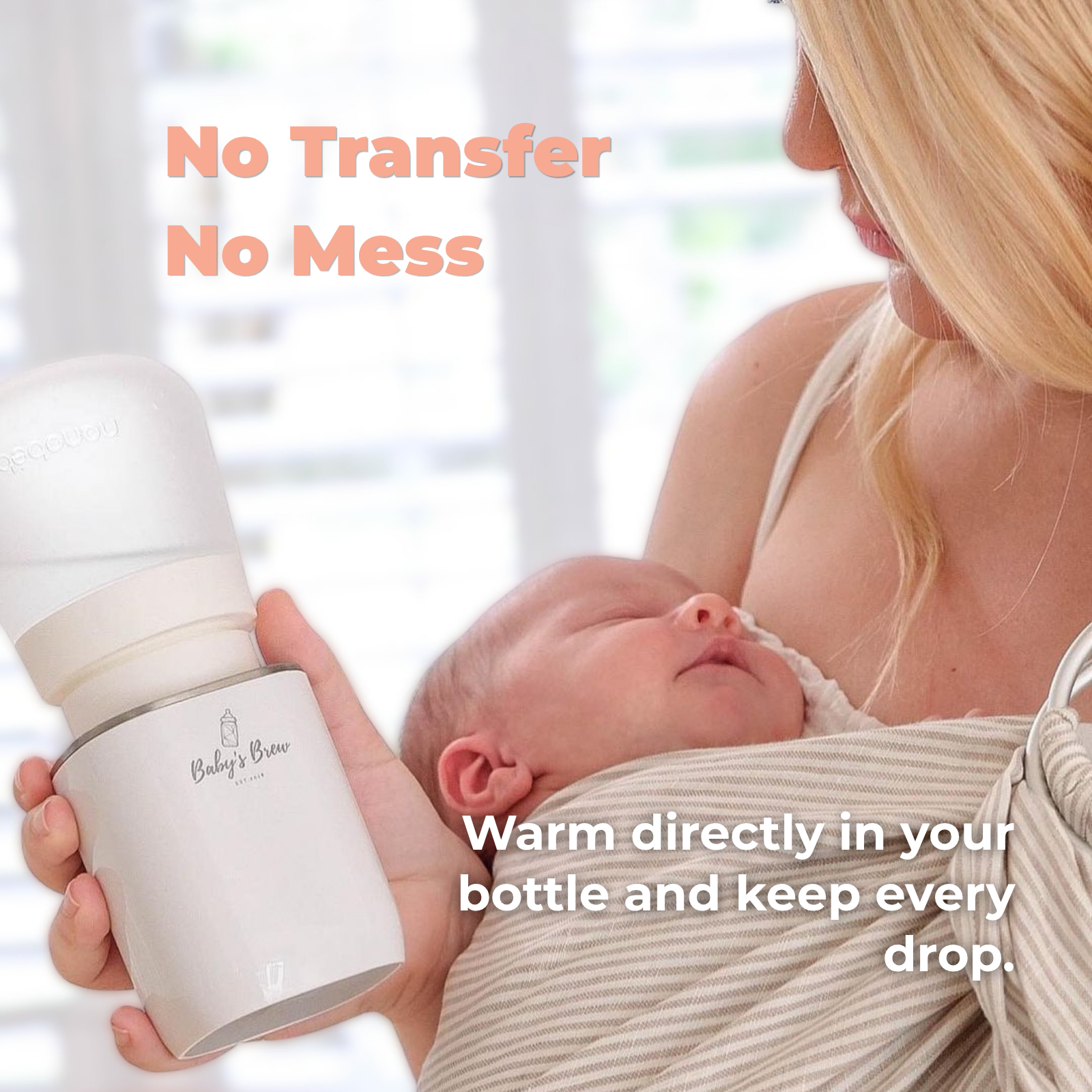 Baby's Brew 3.0 Portable Bottle Warmer Pro – Fast, Cordless & Travel-Ready