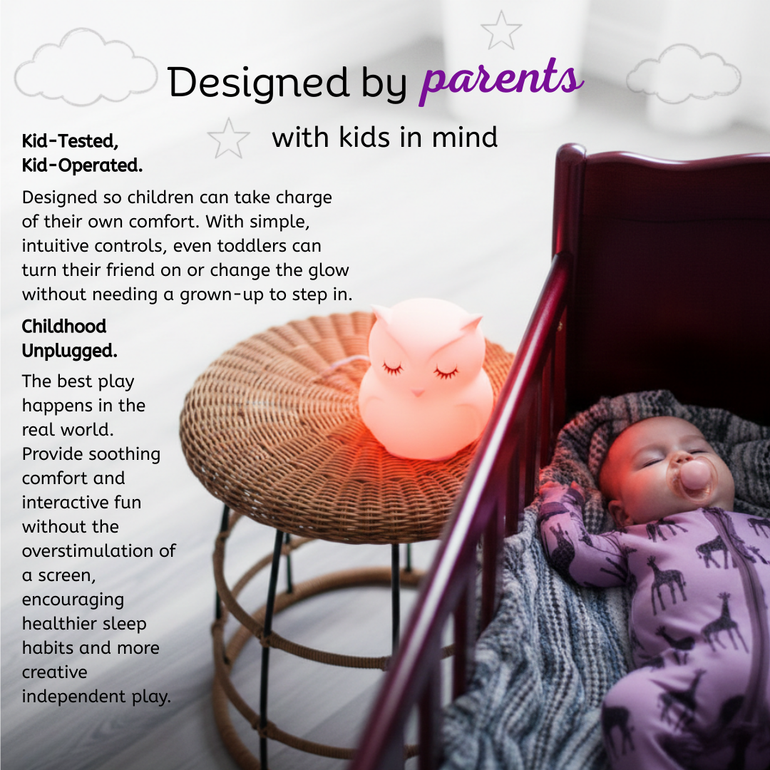 LumiPets® Opal the Owl Night Light