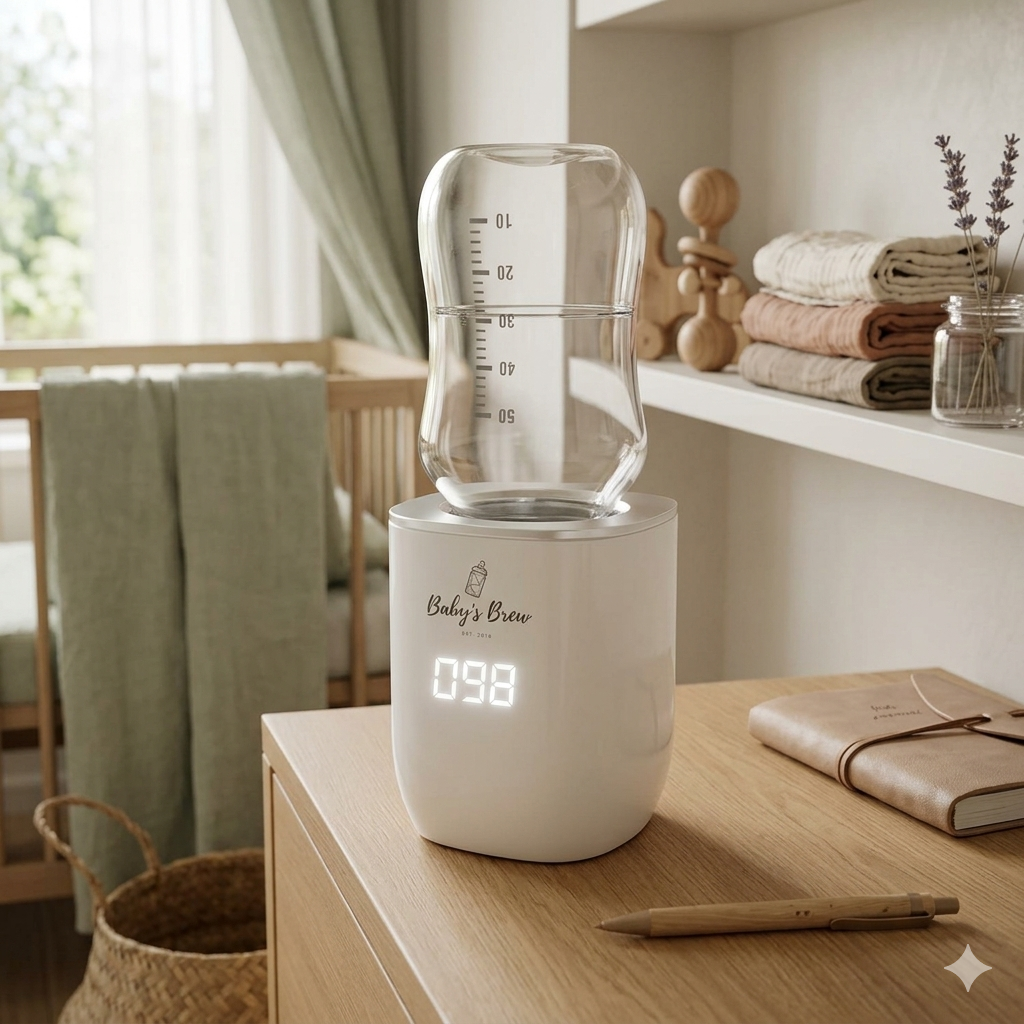Baby's Brew 3.0 Portable Bottle Warmer Pro – Fast, Cordless & Travel-Ready