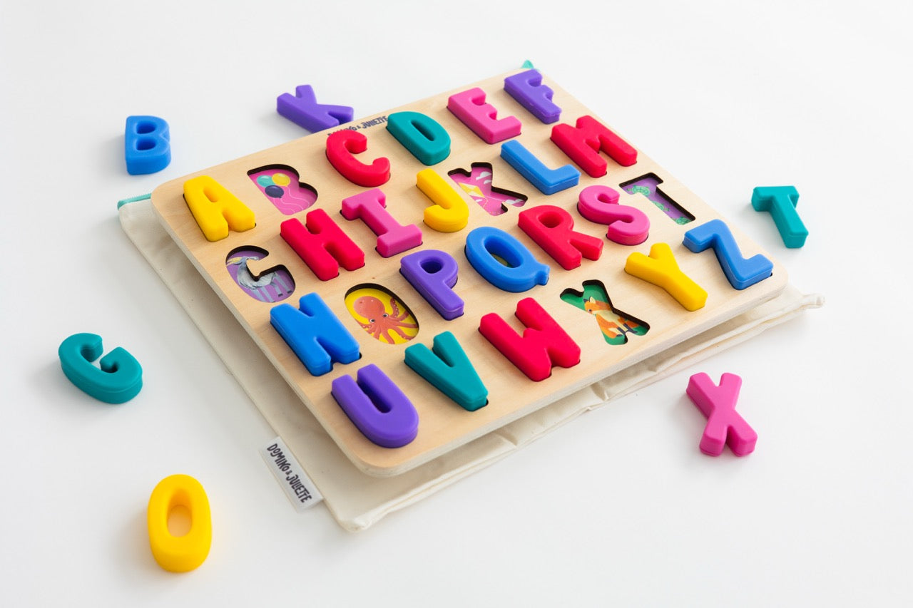 ABC Find & Fit Alphabet Puzzle – Montessori Learning Toy for Babies & Toddlers
