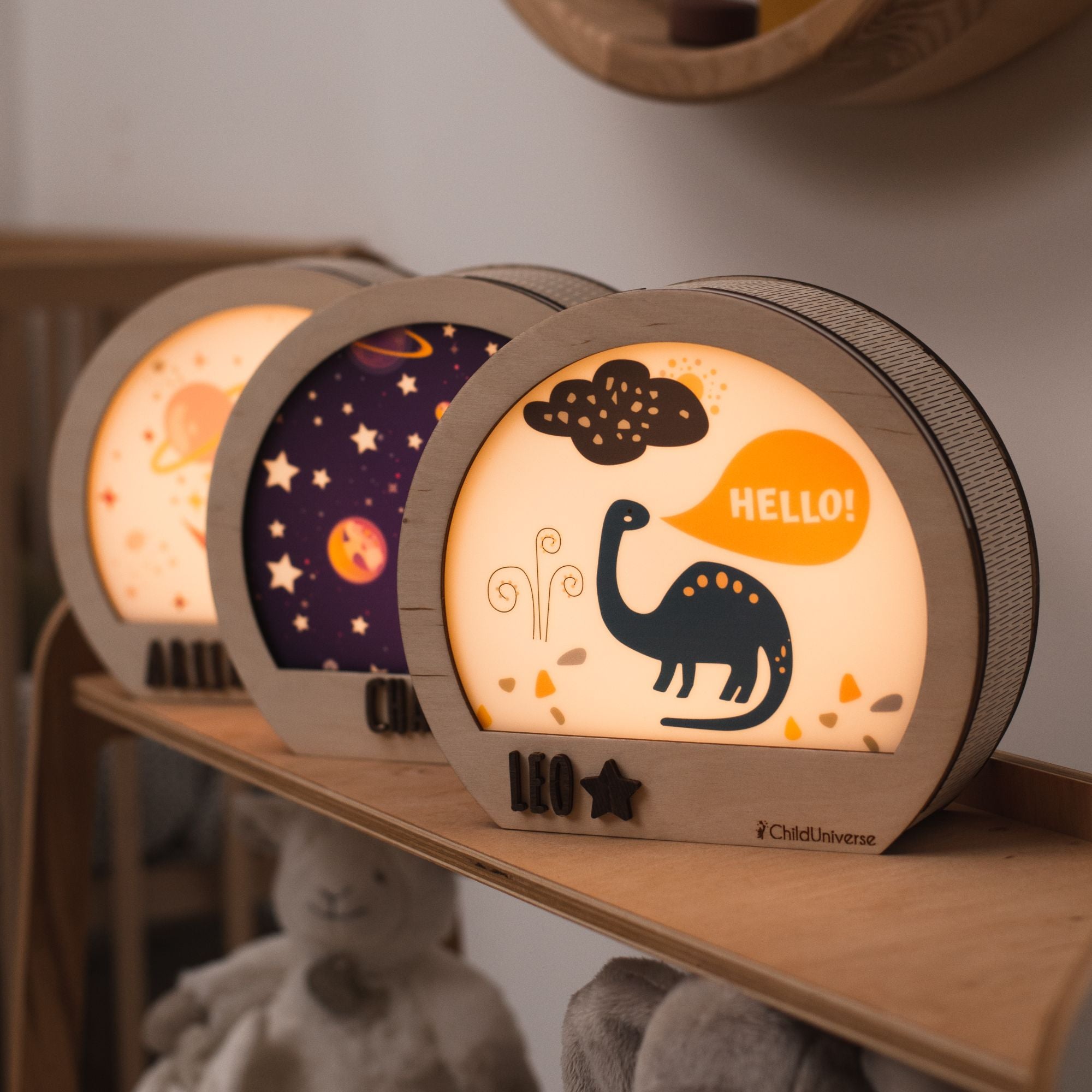 Soothing Dinosaur Night Light