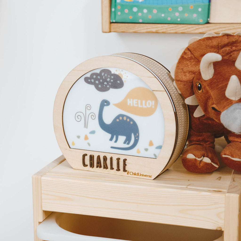 Soothing Dinosaur Night Light