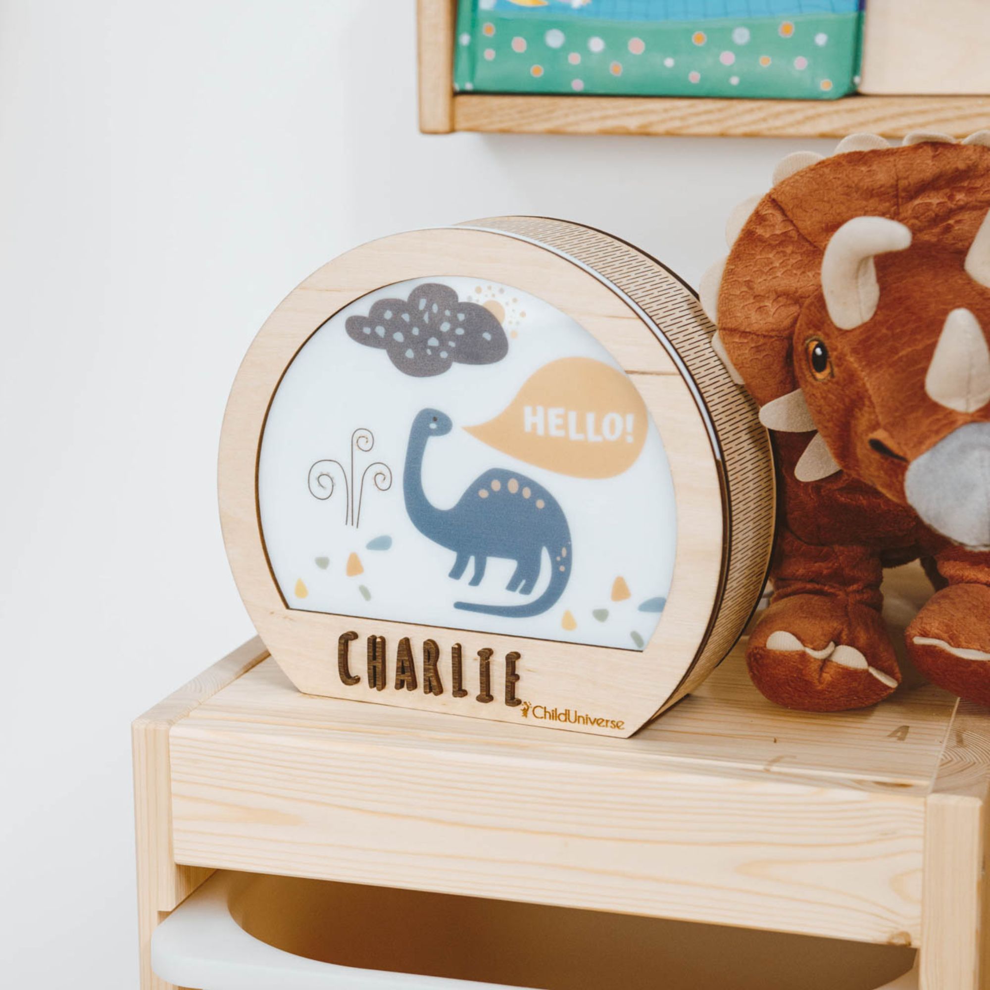 Soothing Dinosaur Night Light