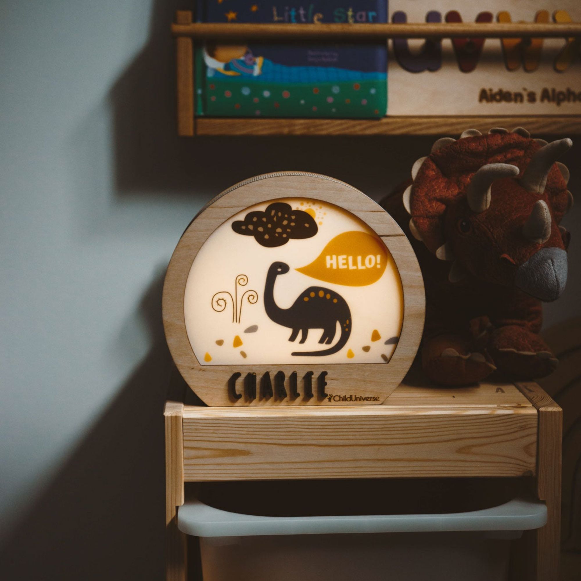 Soothing Dinosaur Night Light