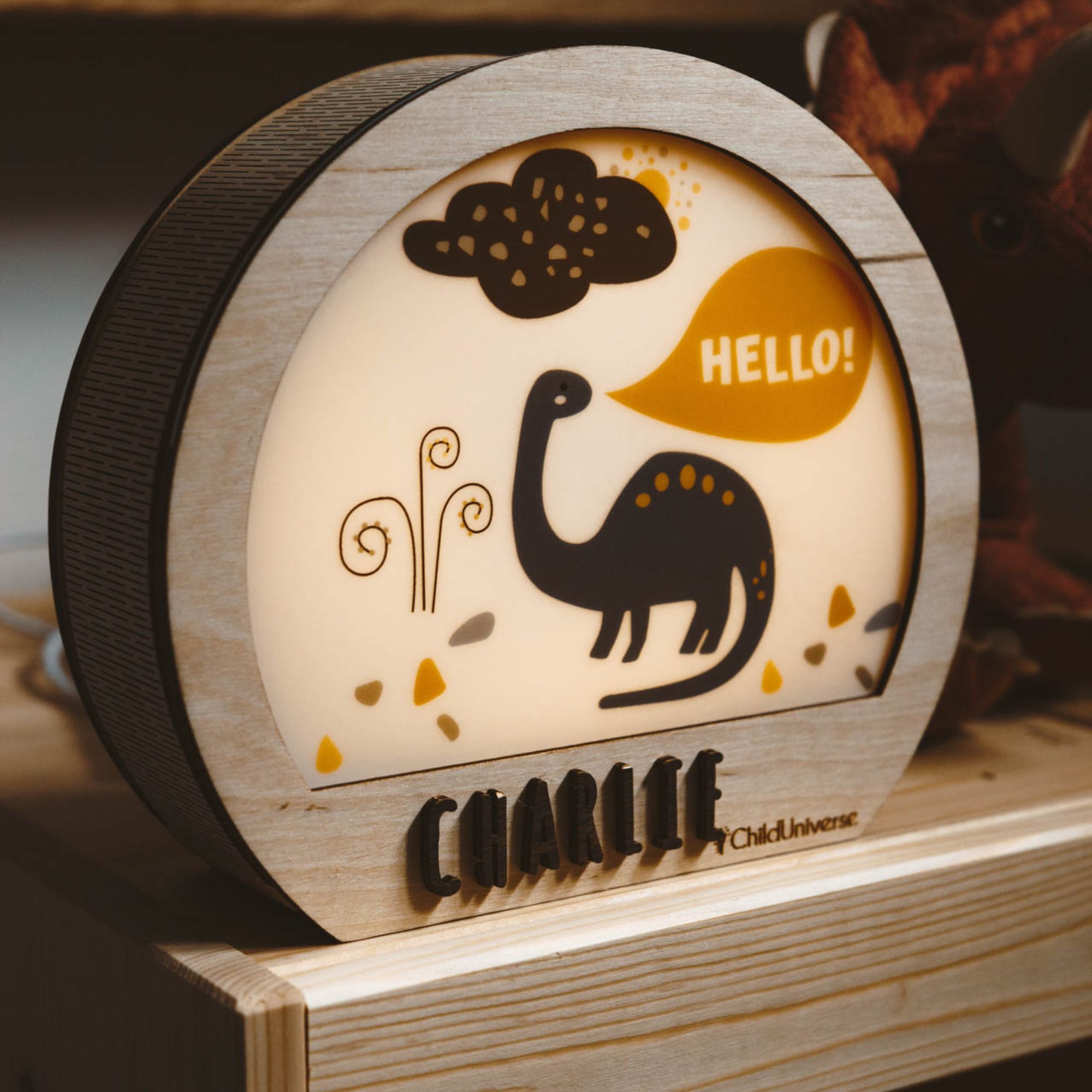 Soothing Dinosaur Night Light