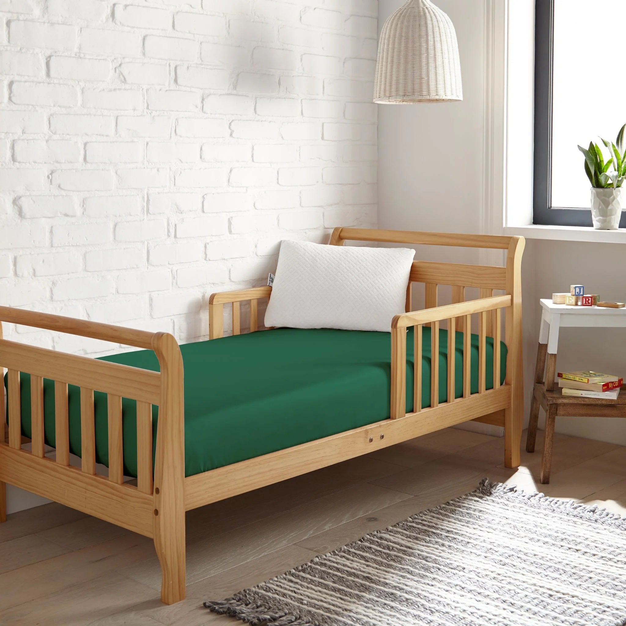 Bamboo Crib Fitted Sheet – Soft, Cooling & Breathable