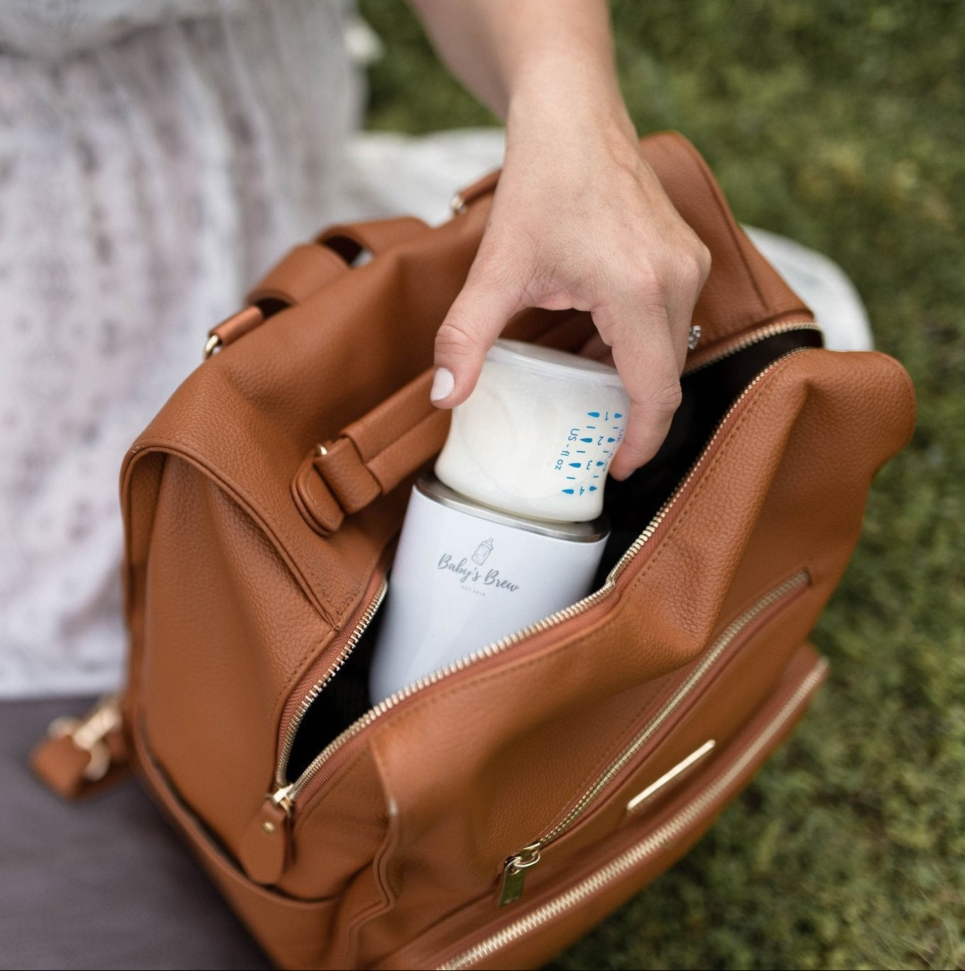 Baby's Brew 3.0 Portable Bottle Warmer Pro – Fast, Cordless & Travel-Ready